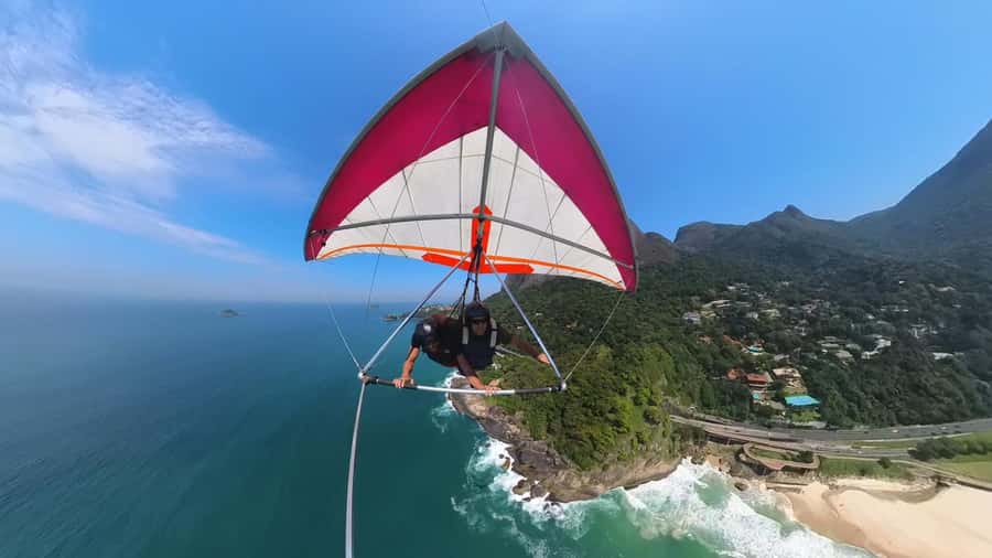 Rio de Janeiro: Hang Gliding or Paragliding Experience - The drive through Tijuca Forest National Park