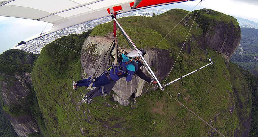 Rio de Janeiro: Hang Gliding or Paragliding Flight - Pedra Bonita and the launch above Tijuca Forest