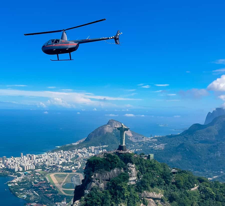 Rio de Janeiro: Helicopter Flight Christ the Redeemer 30 min - Sugarloaf Mountain from the air