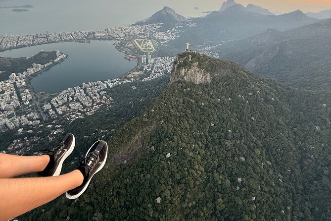 Rio de Janeiro Helicopter Tour without Doors - Lagoa Rodrigo de Freitas and the Botanical Garden