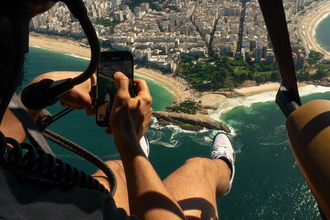 Rio de Janeiro Helicopter Tour without Doors - Leaving from Vargem Grande