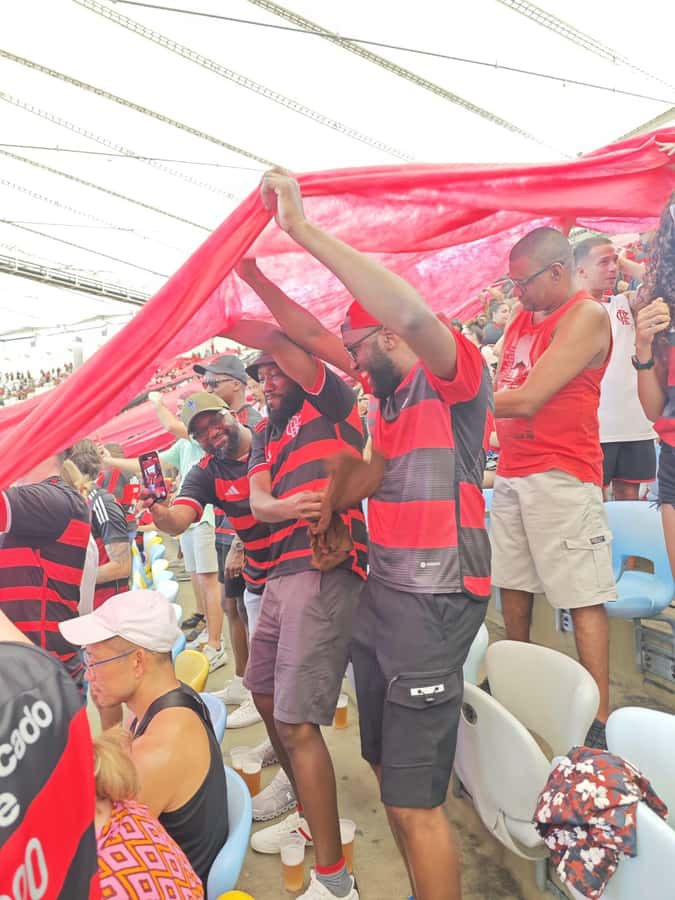 Rio de Janeiro: Maracanã Stadium Match Ticket with Drink - Meeting at Praça Varnhagem before kickoff