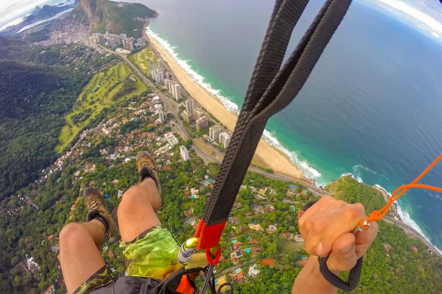 Rio de Janeiro: Paragliding Tandem Flight - The real cost: $219 plus local fees