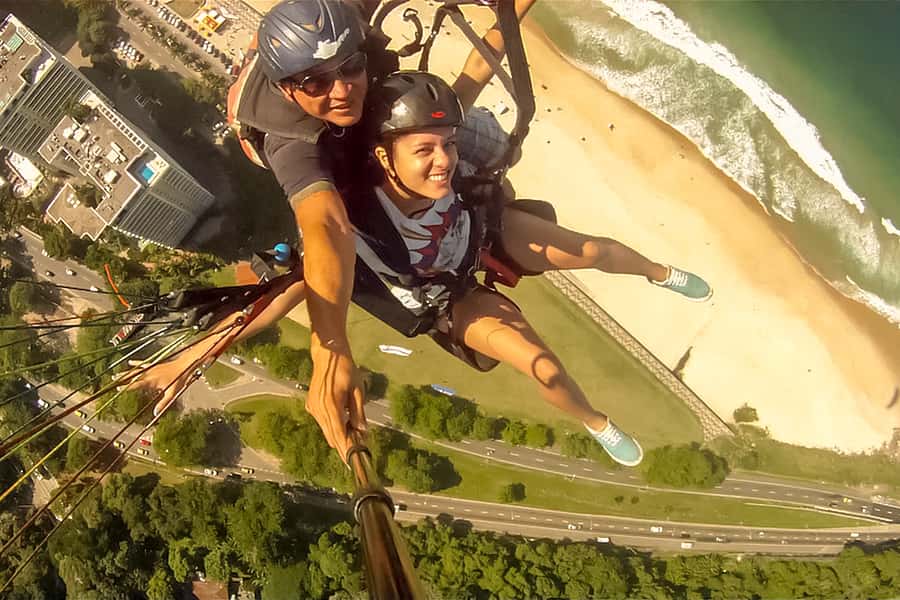 Rio de Janeiro: Paragliding Tandem Flight - Rio from the air