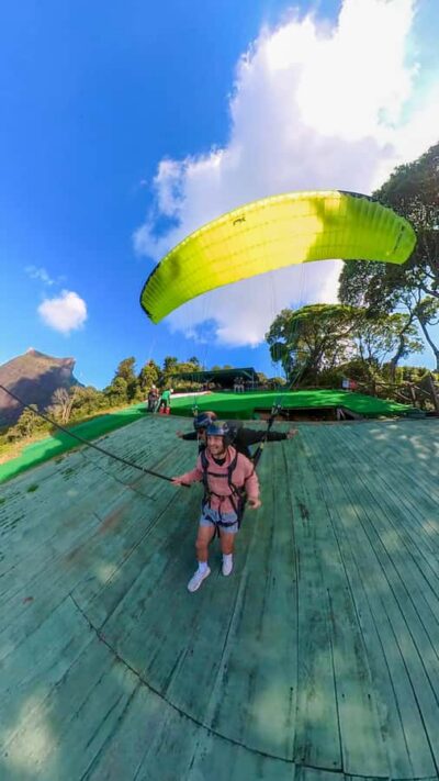 Paragliding Tandem Flights over Rio