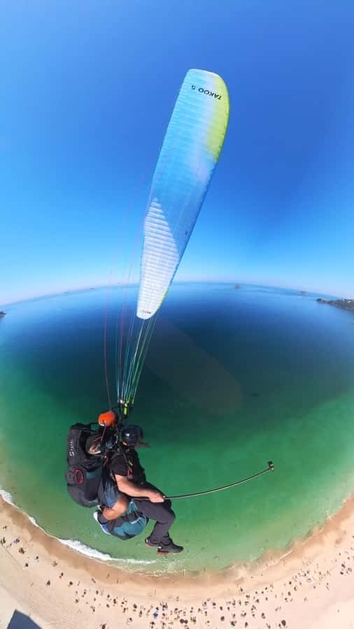 Rio de janeiro : Paragliding Tandem Flights over Rio - Photos, videos, and the important media fine print