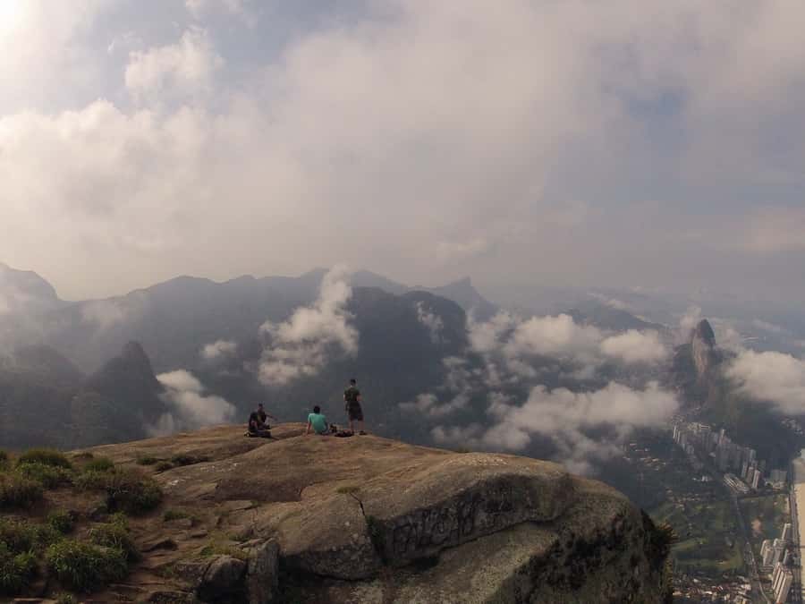 Rio de Janeiro: Pedra da Gavea Adventure Hike - The summit approach and 15-meter rock climb