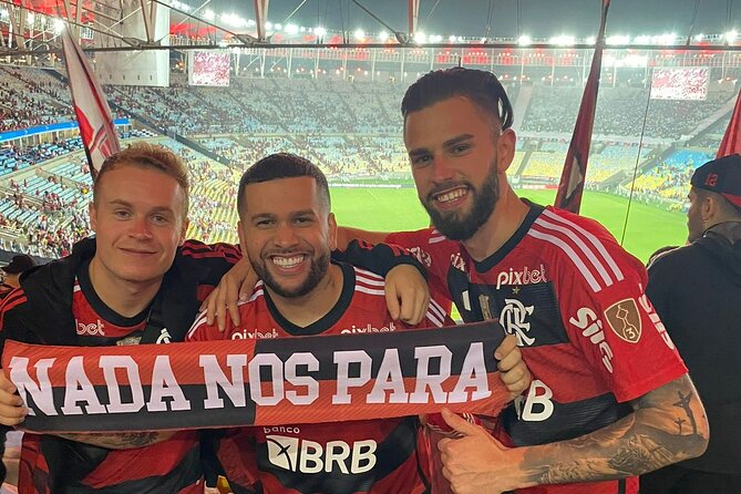Rio de Janeiro: See a Flamengo Game at Maracanã with a local - Meeting Fabio, Kairan, or Pedro before kickoff