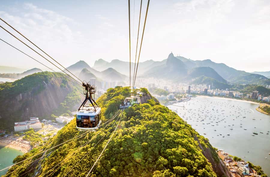 Rio de Janeiro: Sugarloaf Cable Car Official Ticket - The summit delivers the postcard views