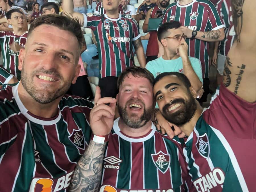 Rio: Fluminense Match at Maracanã with Guide and Ticket - Pre-match food, drinks, and Fluminense spirit