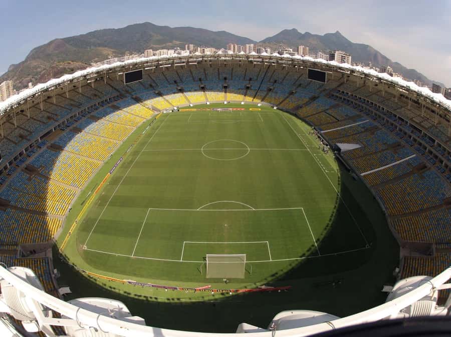 Rio: Maracanã Stadium Official Entrance Ticket - Dugout seats and the press conference room