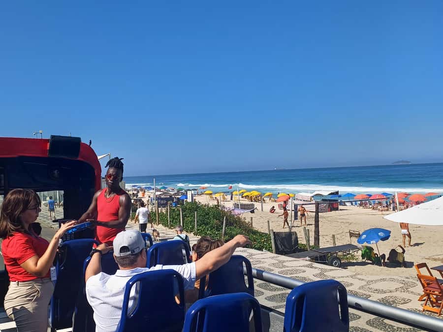 Rio Samba Bus: hop-on hop-off city tour in Rio de Janeiro - Open-top views versus Rio’s weather