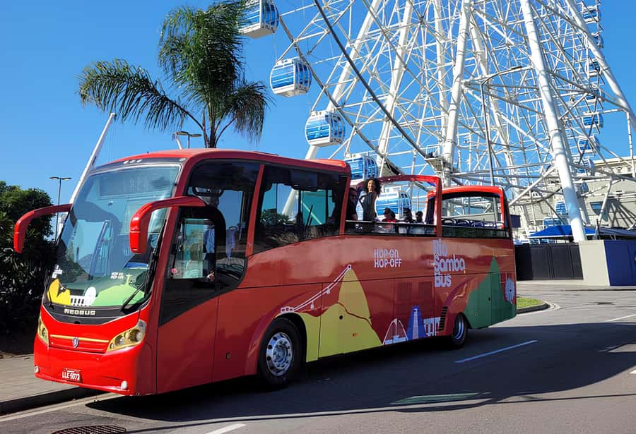 Rio Samba Bus: hop-on hop-off city tour in Rio de Janeiro - Copacabana starts with Rio’s famous seafront