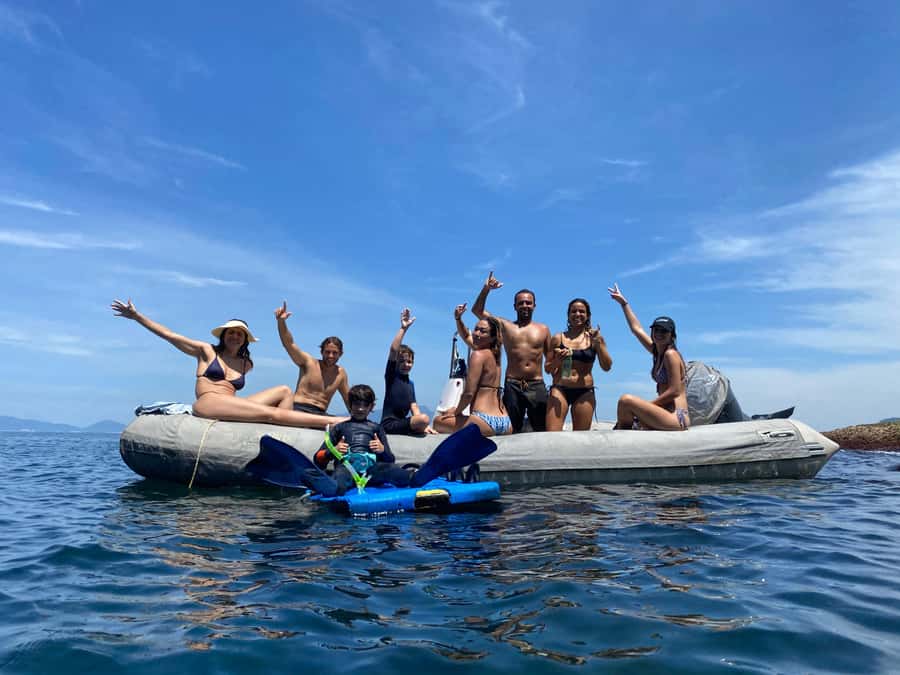 Rio: Snorkel & Swim with Turtles Tour at Tijuca Islands - The 20-minute speedboat ride