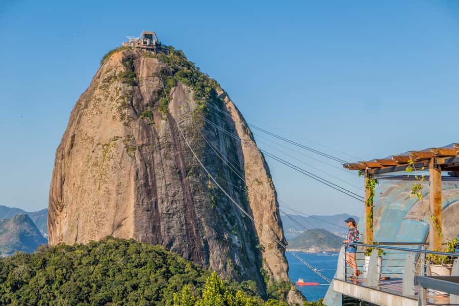 Rio: Sugarloaf Cable Car and Corcovado Train Tickets - Riding the Sugarloaf cable car to 396 meters