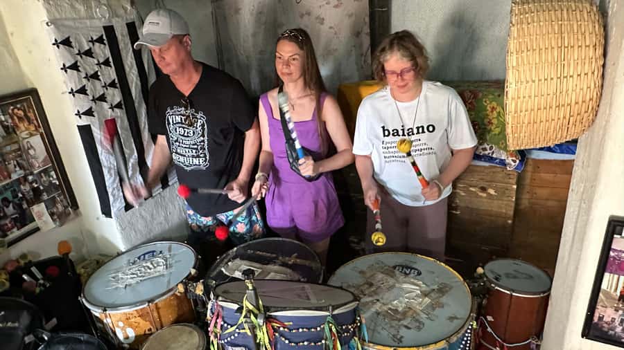 Salvador: 3-Hour Percussion Class - Learning samba reggae one beat at a time