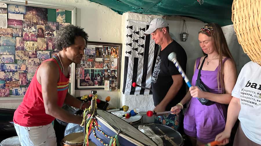 Salvador: 3-Hour Percussion Class - The guide adds more than translation