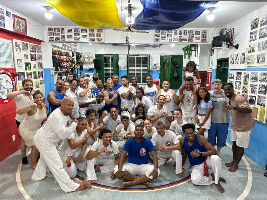 Salvador: Capoeira Class at Mestre Bimba's 1st Ever School. - Who Will Enjoy This Most?