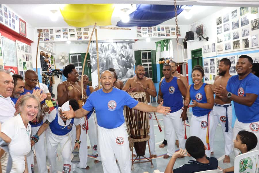 Salvador: Cultural Night of Capoeira, Samba, and Drumming - The opening Capoeira roda