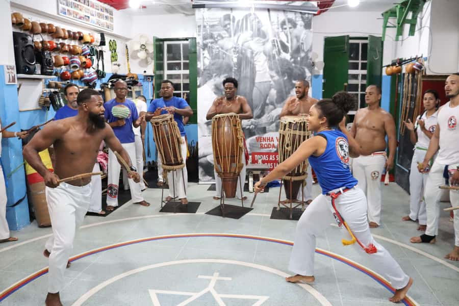 Salvador: Cultural Night of Capoeira, Samba, and Drumming - A performance that does not pretend to be polished