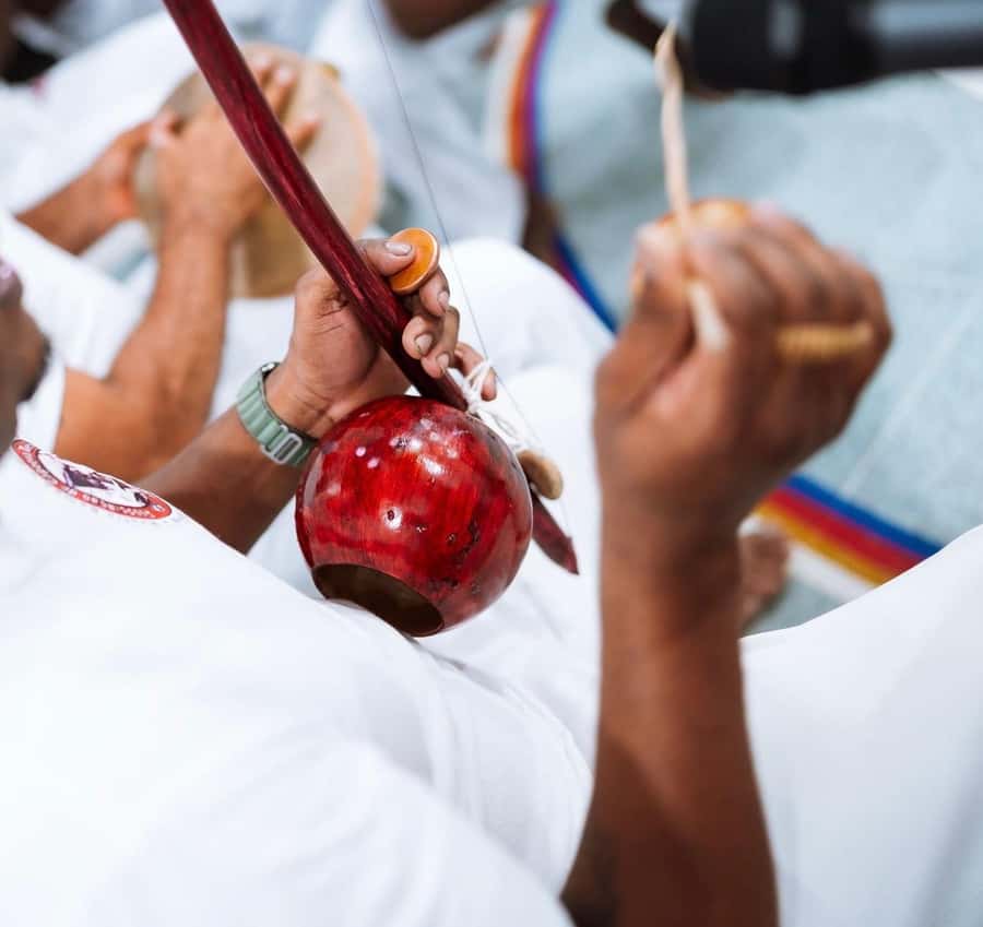 Salvador: Traditional Drumming and Percussion Workshop - Learning the basic movements and posture