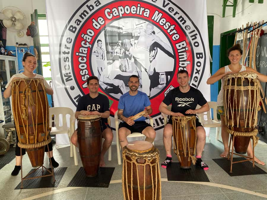 Salvador: Traditional Drumming and Percussion Workshop - Finding the school in Largo do Terreiro de Jesus
