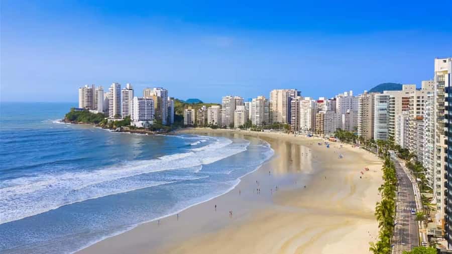 Santos & Guaruja: 8 hour Beach Tour Starting in Sao Paulo - From São Paulo to Santos by private car