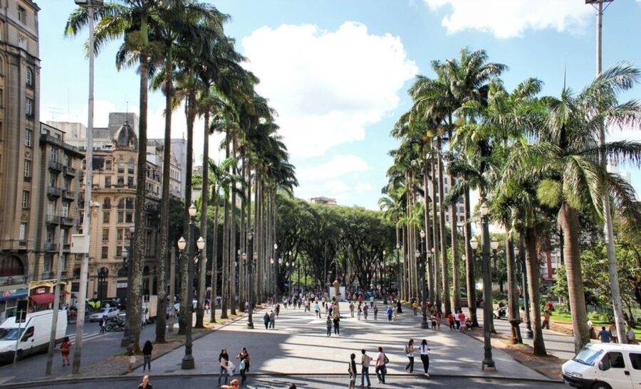 São Paulo: Full-Day Guided City Tour from the Port of Santos - Paulista Avenue shows the modern city