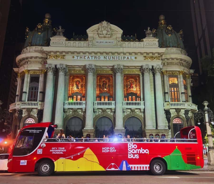 Skyline Night Tour Rio de Janeiro - Panoramic City Tour Rio Samba Bus - Why a night bus works well in Rio