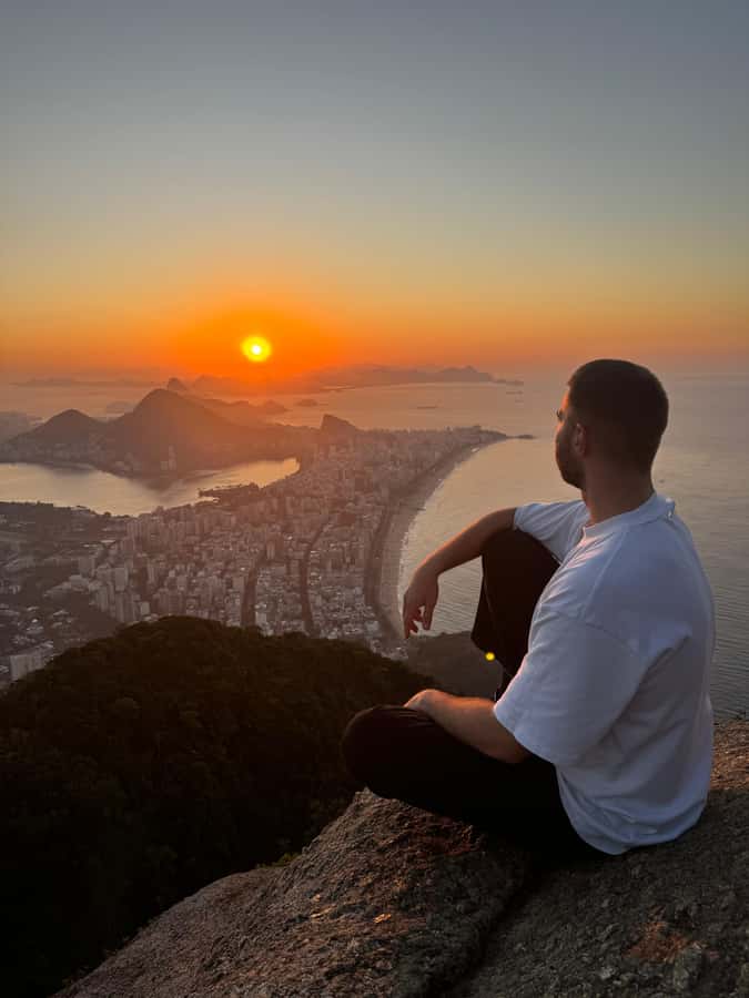 Sunrise at Morro Dois Irmãos + Vidigal Favela Experience - Sunrise above Rio’s famous sights