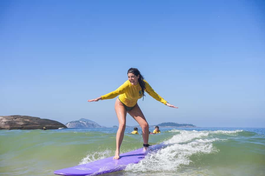 Surf lessons: in Arpoador in Ipanema. - Is $33 a good value?