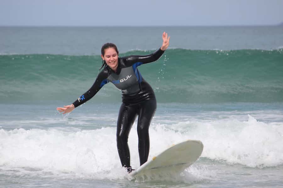 Surfing Lesson with Sea Wolf - Safety and instruction for different skill levels