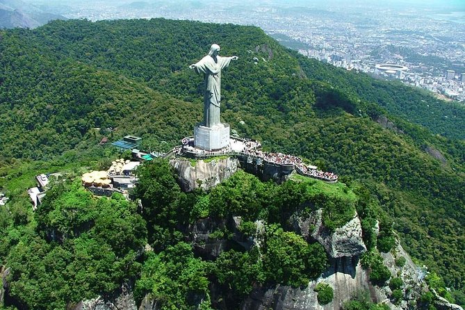 Two of Rio's Best: Christ the Redeemer & Sugarloaf Mountain Half-Day Tour - Corcovado and the statue: the tour’s essential stop