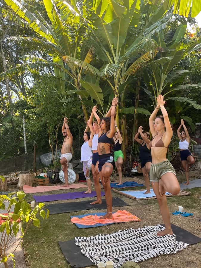 Yoga + Sound Healing - Ipanema Park - How the class is likely to unfold